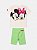 Conjunto Verde com Estampa da Minnie Mouse Animê Petite P5839 - Imagem 4
