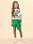 Conjunto Minnie  Mickey Blusa e Shorts Com Laço Animê Kids N4449 - Imagem 1