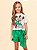 Conjunto Minnie  Mickey Blusa e Shorts Com Laço Animê Kids N4449 - Imagem 3