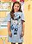 Vestido Jeans da Minnie com Strass Animê N4209 - Imagem 5