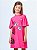Vestido Pink com Estampa da Minnie Animê Kids N4239 - Imagem 6