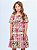 Vestido com Estampa de Azulejos da Disney Animê Kids N4260 - Imagem 4