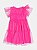Vestido de Tule Glitter Rosa Neon Forte Momi Kids H5592 - Imagem 2