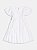 Vestido de Laise Com Abertura Branco Momi Kids H5606 - Imagem 4