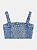 Top Jeans Com Foil Azul Claro I Am Authoria R4727 - Imagem 3