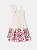 Vestido Com Babados e Estampa Minnie Azulejos Animê Kids N4237 - Imagem 4