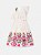 Vestido Com Babados e Estampa Minnie Azulejos Animê Kids N4237 - Imagem 2