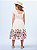Vestido Com Babados e Estampa Minnie Azulejos Animê Kids N4237 - Imagem 3