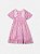 Vestido Rosa De Paetês Com Laços Animê Kids N4278 - Imagem 2