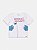 Blusa Off White com Estampa do Stitch Momi Kids H5516 - Imagem 1