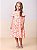 Vestido Laranja com Estampa de Margaridas Momi Kids H5585 - Imagem 2