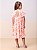 Vestido Laranja com Estampa de Margaridas Momi Kids H5585 - Imagem 3