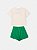 Conjunto Verde com Strass Animê Kids P5867 - Imagem 2