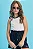 Blusa Cropped em Soft Line 76896 Vic&Vicky - Imagem 1