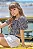 Blusa Cropped em Laise Bordada 76901 Vic&Vicky - Imagem 1