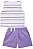 Conjunto de Blusa Boxy Over em Meia Malha e Shorts em Sarja com Elastano 76922 Vic&Vicky - Imagem 4