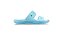 Sandália Crocs Classic Sandal Arctic Azul Claro - Imagem 7