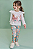 Conjunto de Blusa em Malha Power e Calça Legging em Canelado 90280 Kukiê Bebê Menina - Imagem 4