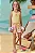 Conjunto Regata Kukiê Floral Havaí Amarelo Infantil Feminino de Verão 83974 - Imagem 3