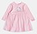 Vestido Manga Longa Rosa Hello Kitty Tule Momi C2636 - Imagem 1