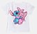 Blusa MC Stitch e Angel Abraço Com Patch Momi J6148 - Imagem 2