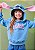 Casaco Stitch Com Orelhas Momi Azul Denim H5758 - Imagem 6