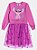 Vestido Angel Com Saia de Tule Roxo Mystic Momi H5981 - Imagem 2