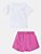 Conjunto Off Manga Curta Stitch Momi H5156 - Imagem 4