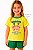 Blusa MC Brasil Ursinha Brilhosa Amarela Kukiê 99745 - Imagem 1
