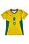 Camiseta MC Amarela Dry Esportiva Brasil Lucboo 99766 - Imagem 3