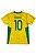 Camiseta MC Amarela Dry Esportiva Brasil Lucboo 99766 - Imagem 4