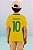 Camiseta MC Amarela Dry Esportiva Brasil Lucboo 99766 - Imagem 2
