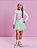 Saia-Short Infantil Menina em Tule Rosa Iogurte Cinti 12840 - Imagem 2