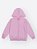 Jaqueta Felpada com Capuz Infantil Lilás Nuvem Menina Cinti 12963 - Imagem 1