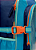 Mochila Costas Color Block Azul Menino Puket - Imagem 4