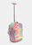 Mochila com Rodinha Color Block Menina Puket - Imagem 4