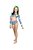 Biquini Cropped ML Thais Star Jeans Siri Kids 39244 - Imagem 1