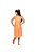 Vestido Saída Siri Kids Larissa Tule Laranja Fluor 90103 - Imagem 1