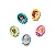 Jibbitz Disney Princess Pack com 5 Peças - Imagem 1