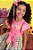 Vestido Junino Fashion em Malha Power e Tecido Xadrez 100% Algodão 97816 Kukiê - Imagem 2