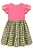 Vestido Junino Fashion em Malha Power e Tecido Xadrez 100% Algodão 97816 Kukiê - Imagem 5