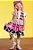 Vestido Junino Boiadeira em Fly Tech e Nylon Vaquinha e Franjas com Strass 97819 Kukiê - Imagem 1
