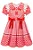 Vestido Junino Maça Do Amor em Malha Power e Nylon Kukiê 97821 Kukiê - Imagem 4