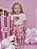 Conjunto Blusa e Short Saia Cachorrinhos Rosa Cinti 013260520 - Imagem 1