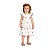 Vestido Milon Maquinetado Bordado Tulipas Off White 2001731-0452 - Imagem 1