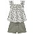 Conjunto Milon Blusa Cotton Floral e Short Bege 2001737-8553 - Imagem 2