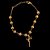 PULSEIRA MINI TERÇO FÉ DOURADA - Imagem 1