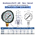 Manômetro De Pressão Seco Vertical 25 bar / 400 psi 53mm ABS - REF 3820 - GENEBRE - Imagem 2