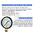 Manômetro De Pressão Seco Vertical - Aço Carbono - REF 3714 - GENEBRE - Imagem 3