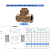 Válvula de Retenção Horizontal Tipo Pistão 2. 1/2" – FIG 040 – DECA - Imagem 2